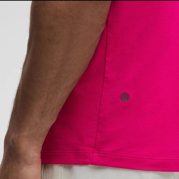Lululemon Zeroed In Short-Sleeve Shirt – Bright Pink, Size Small (NWOT) - Picture 3 of 6